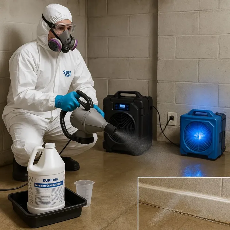 Sanitization and Odor Removal process in Pea Ridge, WV