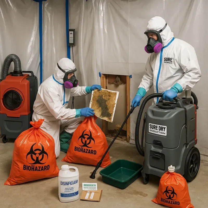 Contaminated Water Handling Protocols process in Pea Ridge, WV